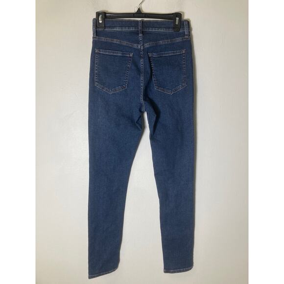 Banana Republic High Rise Skinny Blue Jean Sz 4 27" Waist - Picture 2 of 2